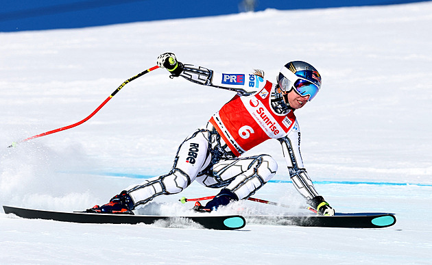 Super-G ONLINE: Ve Svatém Mořici vede Robinsonová, Ledecká ztrácí přes sekundu