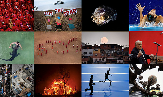 Zoufalství, naděje i políček od první dámy. Jak zachytili rok fotografové Reuters