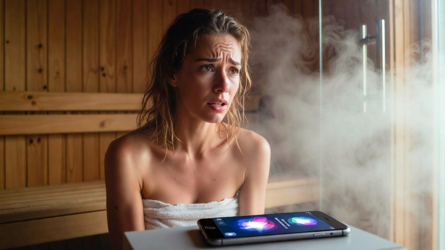 Hej Siri, pomoc! Trojice lidí na Brněnsku uvízla v sauně, zachránil je hlasový asistent